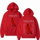 thumbnail image 1 of Sudadera con capucha del de la gira europea del rapero Shakira 2026, sudaderas Harajuku, ropa para hombre, chándal informal de gran tamaño con capucha para primavera y otoño,Red,M, 1 of 5