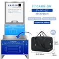 thumbnail image 2 of Bolsa de mano aprobada por Narwey Airlines de 40 litros para viajes de 52 x 36 x 23 cm, 2 of 7