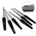 thumbnail image 2 of Flmtop 5Pcs Metal Double Sided Nail Files Strong Edge Manicure Pedicure Grooming Tool, 2 of 7