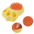 thumbnail image 3 of Unique Bargains 1 Pc Durable Claw Shape Pet Grooming Bath for Dog for Cat 4.25"x3.35"x1.78" Yellow, 3 of 6