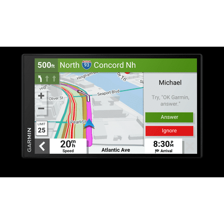 Pre-Owned Garmin 010-02470-13 DriveSmart 76 EX 7 inch Car GPS Navigator Black