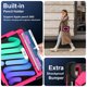thumbnail image 2 of Funda Resistente a Prueba de Golpes para iPad A16 11 / iPad A16 10, Funda Protectora de Silicona Anti-caída + Capa de PC con Asa Giratoria de 360°, Correa para el Hombro, Rosa Rosado, para iPad A16 1, 2 of 8