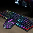 thumbnail image 6 of US 1-2 Set of Gaming Keyboard and Mouse Combo RGB LED Backlight Ergonomic TF200, 6 of 12