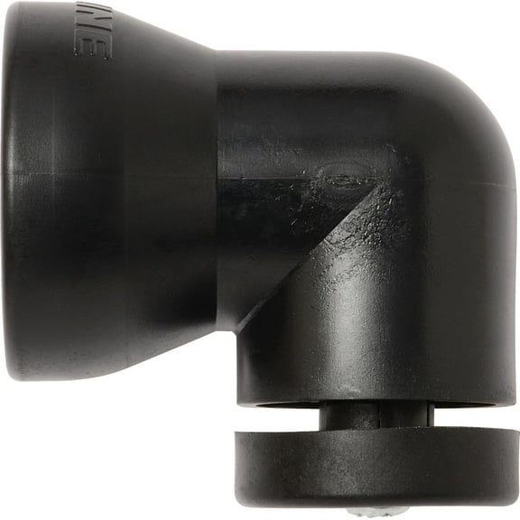 3/4" Loc-Line Shield Mounting Elbows With Washer & Screw. Pack Of (20) Mounting Elbows. Loc-Line« USA #69561-BLK