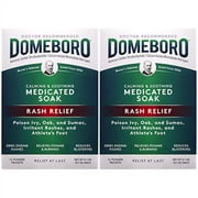 Domeboro Medicated Soak Rash Relief Podwer Packets, 12 ct, 2 Pack
