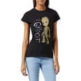 thumbnail image 2 of Guardians Of The Galaxy 2 T-Shirt pour Femmes « I Am Groot Scribble », 2 of 4