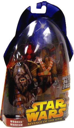 Hasbro Star Wars ROTS Wookiee Warrior II Kashyyyk Battle Bash Action Figure