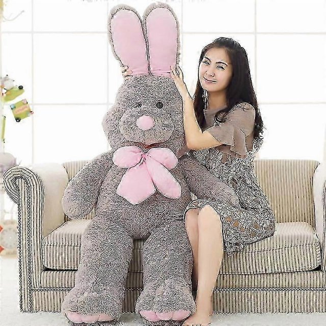 100cm American Big Rabbit Plush Doll Soft Appease Toys For Valentine's Day Gifts