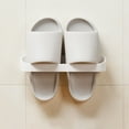 thumbnail image 2 of Diceymbol Bathroom Slipper Rack Daily Necessities for The Modern Family Wall-mounted Home Bathroom Wall Shoes Draining Rack Storage Shelves, 2 of 8