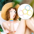 thumbnail image 5 of Bracelets Kids Bangle Plastic Bangles 80S Party Favor Jelly Tops Wear Jewelry Acrylic Bracelet, 5 of 10