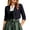 B-Black, variant on Gtoiithly Women Oktoberfest Warm Cape Poncho Winter Thermal Wrap Shawl Knit Shoulder Cover Up A-Black One Size