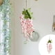 thumbnail image 5 of CaiYueKe Artificial Flowers Wall Decor Hanging Rattan Home Decor Valentine's Day Decoration Romantic Wedding Party Photography Props Faux Floral Arrangement, 5 of 7