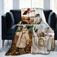 thumbnail image 3 of Sublimation Blanket Thick Sublimation Throw Blanket Heat Press Make My Own Blanket White Blank Blanket Custom Blanket Personalized Blanket Customized Blanket Customizable Blanket, 40"x30", 3 of 5