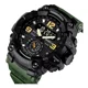 thumbnail image 3 of Reloj pulsera Skmei 1637 con correa de poliuretano color verde - fondo negro, 3 of 8