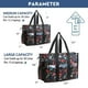 thumbnail image 3 of Bolsa de enfermera ABAMERICA impermeable con múltiples bolsillos de lona, 3 of 5