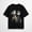 Black-1, variant on Three Wolf Moon Short Sleeve Tee