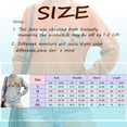 thumbnail image 3 of Halloween Sweatshirt for Women Hoodless Sweatshirt Fall Sweatshirt for Women Fashion Seasonal Autumn Pumpkin Loose Pullover Long Sleeve Tee Orange S, 3 of 4