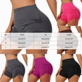 thumbnail image 4 of HCNTES Women Swim Shorts High Waisted Swimsuit Shorts Tummy Control Bathing Suit Bottom Plus Size Boyshorts(Pink,L), 4 of 7