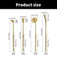 thumbnail image 5 of Rvaymup Brass Incenses Making Kits 4Pieces DIY Spoon Tool Set Meditations Accessories, 5 of 9