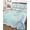 Blue, variant on Twin XL Quilt Bedding Set, Teal Blue Seahorse Coastal Reversible Summer Quilt 3 Pieces, Beach Watercolor Sea Ocean Nautical Lightweight Bedspreads Coverlets with 2 Pillow Shams for All Seasons