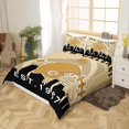 thumbnail image 2 of Duvet Cover King for Boys,American Football Bedding Set,Retro Rugby Comforter, 2 of 7