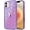 Purple, variant on for iPhone 12 Case Compatible MagSafe, iPhone 12 Pro Case, Clear Glitter Cute Laser Holographic Rainbow Love Heart Pattern for Women Girls, Hard PC Protective Phone Cover, Star