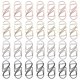 thumbnail image 1 of Zoohot 100 Piezas Clips De Papel Lindos Para Suministros De Oficina Escolar Clips De Papel En Forma De Gota De Acero Inoxidable (4 Colores), 1 of 5