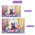 thumbnail image 5 of Watercolor Hello Winter Scottish Terrier Chill Christmas Welcome Indoor Rug Scottie Dog Lover Gifts Carpet Living Bed Room Sofa Home Decor - 00016, 5 of 5