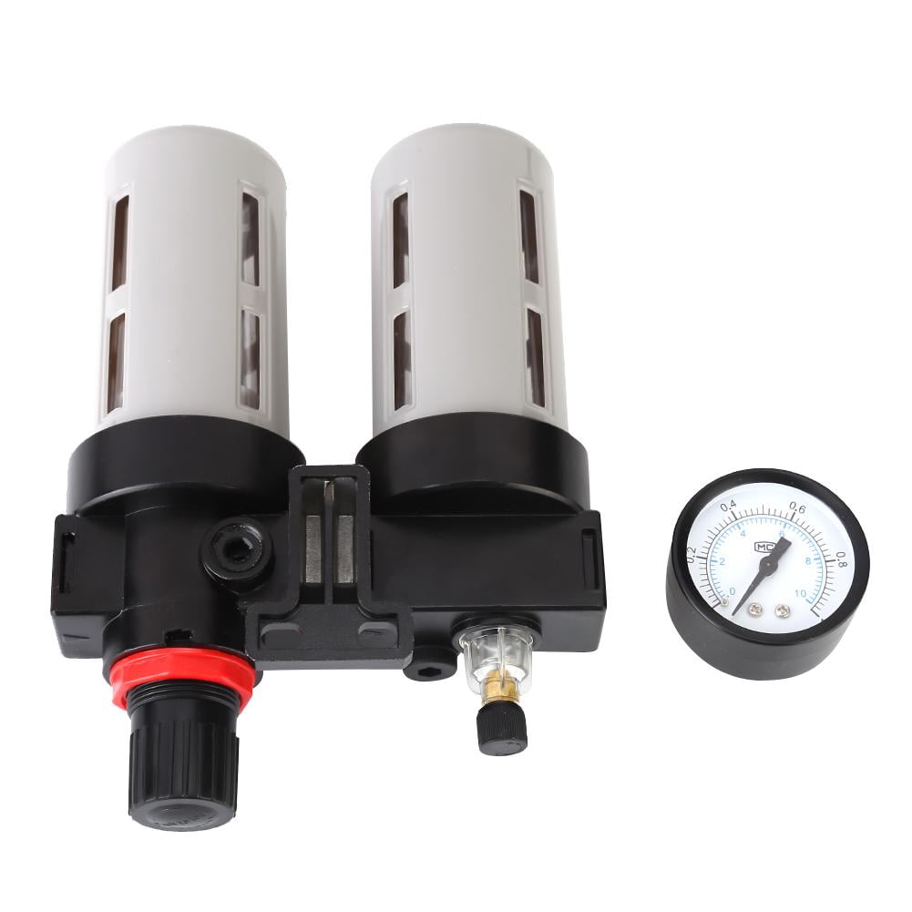 Oil Water Filter 40Um Filtering Accuracy Sturdy Oil Water Regulator Tool for Air Tools Air Filter Compressed Air Tools and Equipment Great Filtering Effect Oil Water Filter 40Um Filtering Accuracy Sturdy Oil Water Regulator Tool for Air Tools Air Filter Compressed Air Tools and Equipment Great Filtering Effect