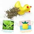 thumbnail image 3 of Legendog 6PCS Felt Cat Toys Duck Fish Pineapple Cat Catnip Toys Flower Kitten Chew Toys Cat Wand Refill, 3 of 10