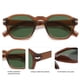 thumbnail image 5 of Gafas de Sol SOJOS Vintage Retro Cuadradas Polarizadas SJ2382, 5 of 6