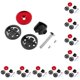 thumbnail image 1 of Soporte para ordenador de bicicleta Greeniant velocímetro ciclismo accesorios de soporte de barra Rojo 10piezas, 1 of 6