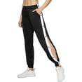 thumbnail image 2 of Bmnmsl Women Pants Color Blocking Buttoned Side Split High Waist Pants, 2 of 5