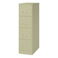 thumbnail image 4 of Hirsh 26.5" Deep 4 Drawer Letter Width Vertical File Cabinet, Commercial Grade, Putty, 4 of 8