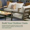 thumbnail image 3 of Stripe Pine Green Deep Seating Cushion Set, 3 of 8