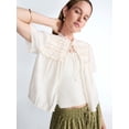thumbnail image 4 of Scoop Women’s Crochet Lace Top, Sizes XS-4X, 4 of 5