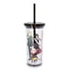 thumbnail image 1 of Vaso frío de plástico Silver Buffalo Spy X Family Trio con tapa resistente a fugas y pajita reutilizable | Vaso de viaje para bebidas y bebidas | Capacidad de 20 onzas, 1 of 8