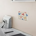 thumbnail image 5 of Yayeee Toggle Light Switch Wall Plate 2-Gang 4.56"x4.48" Decorative Outlet Cover, Red Butterflies, 5 of 7