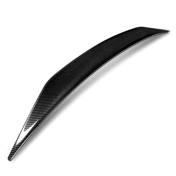 DNA Motoring 2-SPC-6318-CF For 2017-2021 Audi A4 Quattro Sedan Carbon Fiber STP Style Duck Bill Rear Trunk Lid Spoiler