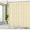 thumbnail image 5 of Ambesonne Abstract Shower Curtain, Broken Cracked Elements, 69"Wx75"L, Earth Yellow Caramel, 5 of 5