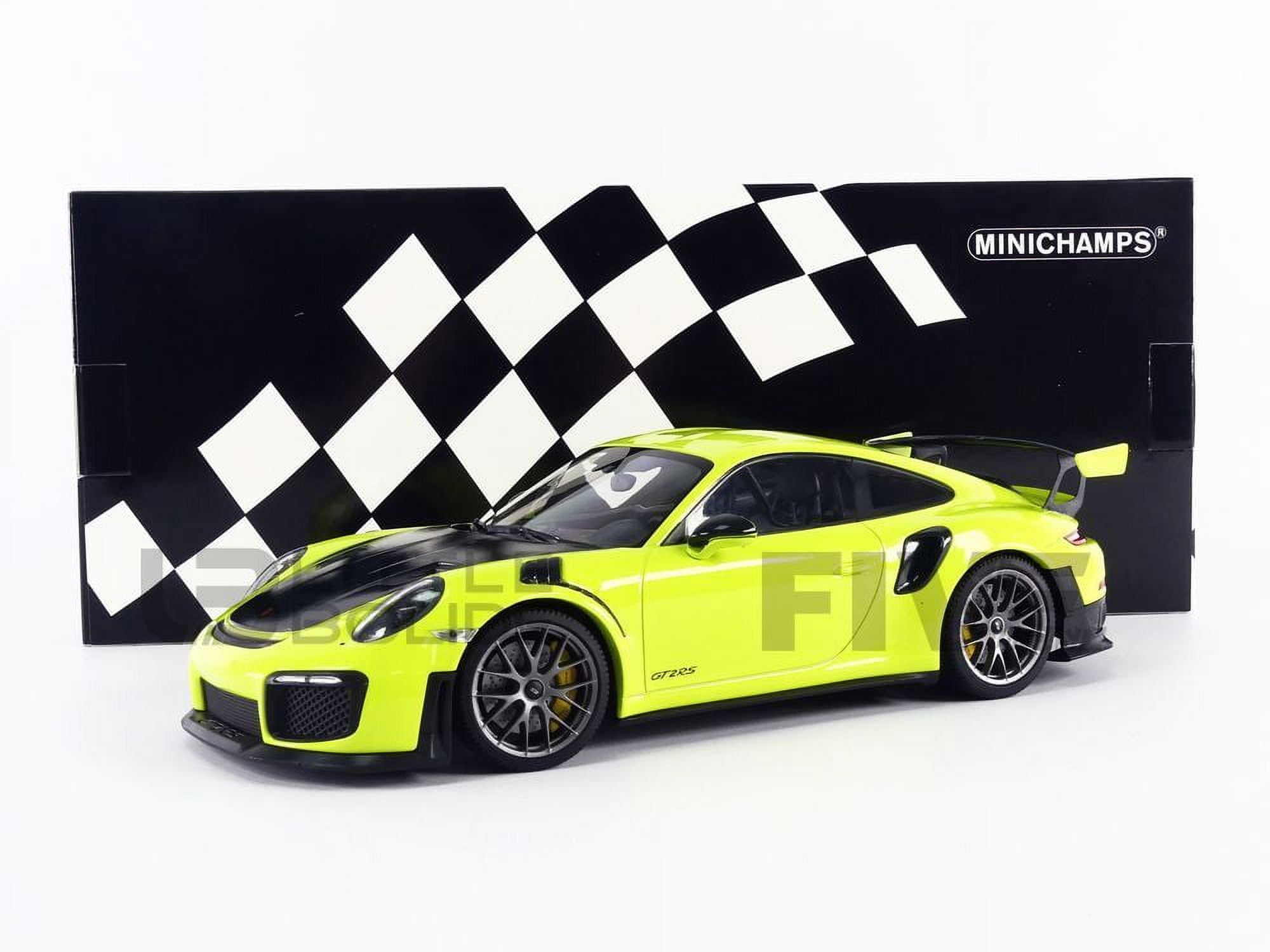Norev Porsche 911 992 GT3 RS Arctic Gray w/ Pyro Red Wheels Norev Porsche 911 992 GT3 RS Arctic Gray w/ Pyro Red Wheels