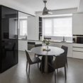 thumbnail image 3 of Nordic Round Dining Tables Kitchen Hotel Design Kitchen Dining Tables Modern Balcony Mesa Comedor Living Room Furniture YN50DT My Lux Decor Round, 3 of 10