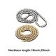 thumbnail image 4 of Collar de 5 mm Collares de moda casuales que combinan con todo Bling Clásico Delicados pedantes Amuleto Aleación Robusto a prueba de herrumbre Ropa, zapatos y accesorios Miscelánea Dorado 18 pulgadas Sonducket AP015145-01, 4 of 6