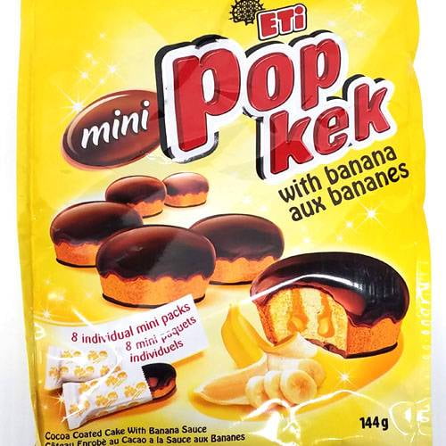 Eti Mini Pop Cake with Bananas 8 Pack