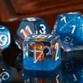 thumbnail image 2 of Cusdie 7-Die DND Dice, Polyhedral Dice Set Filled with Animal, for Role Playing Game Dungeons and Dragons D&D Dice MTG Pathfinder, 2 of 5