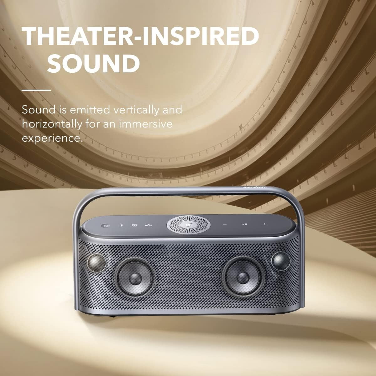【新品】soundcore Motion X600 Soundcore Motion X600 Portable Bluetooth Speaker with Spatial