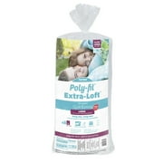 Poly-Fil® Extra-Loft® 100% Polyester Batting by Fairfield™, 90" x 108", Precut, White (4-Packs)