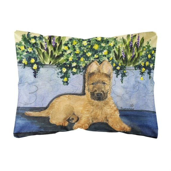 Carolines Treasures SS8180PW1216 Briard Decorative Canvas Fabric Pillow, Large, Multicolor
