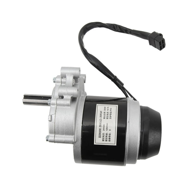24V 350W Permanent Magnet Electric Motor, 18.7A Rated Current IP44 Protection Level 24V 350W Electric Wheelchair Motor for Mini Bicycles