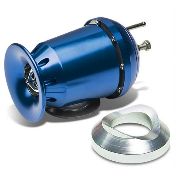 Universal Aluminum SQV SSQV T3 Turbo Blow Off Valve BOV (Blue)